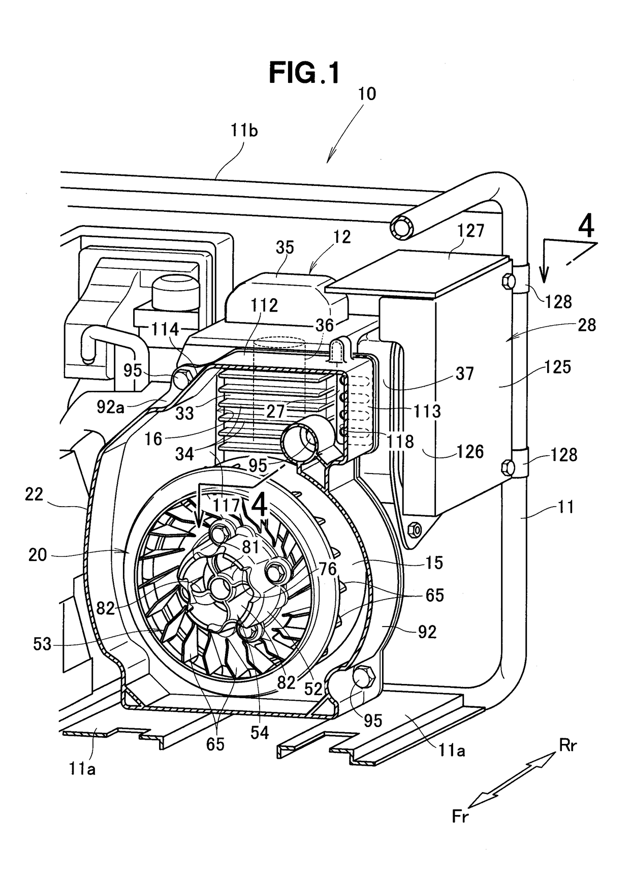 Engine-driven generator