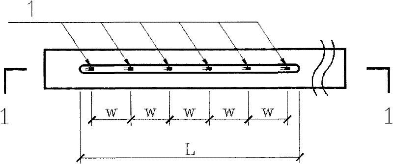 Test method for measuring bond stress between reinforcing steel bars and concrete