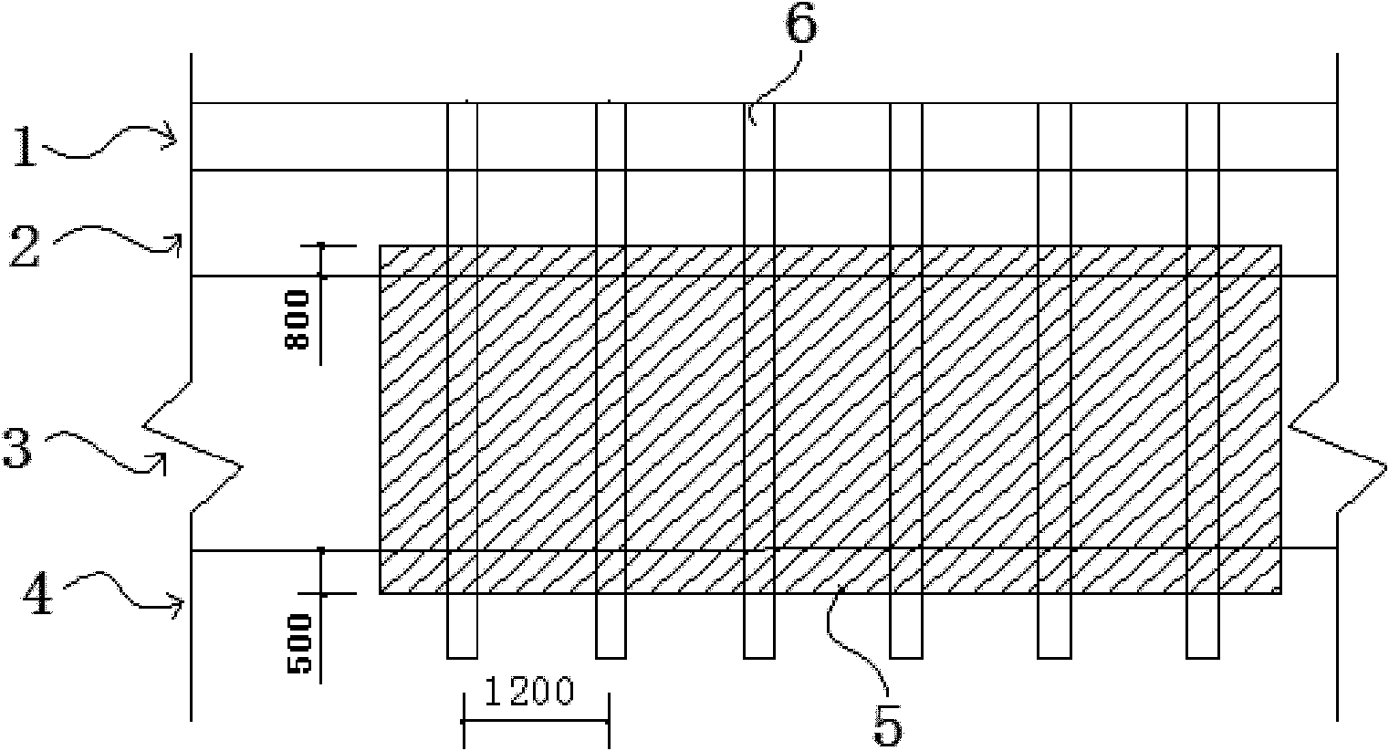 Construction method of high-pressure swing grouting water-stop curtain