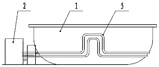 Bathtub device with thermal insulation and purification functions