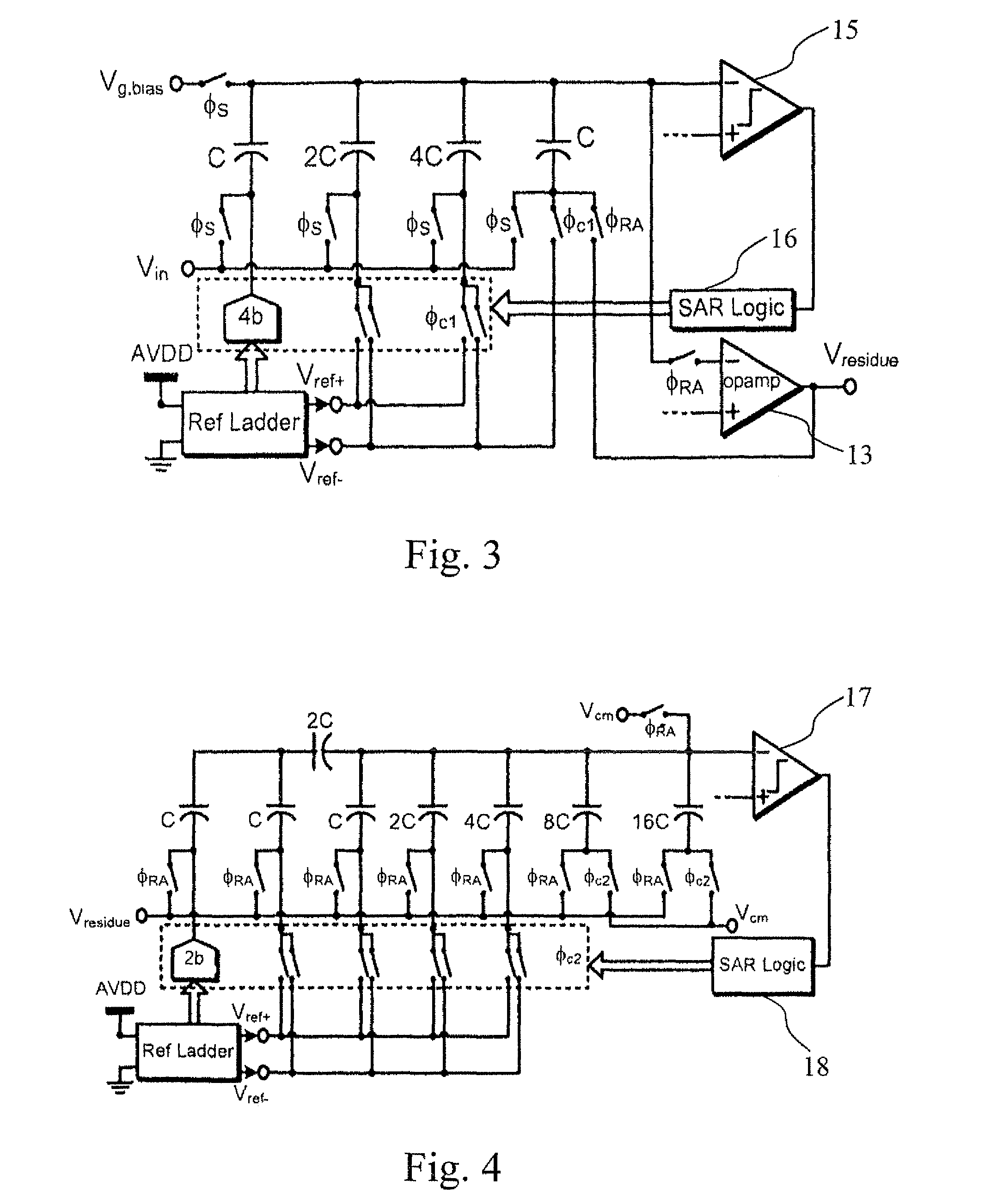Time-interleaved pipelined-SAR analog to digital converter with low power consumption