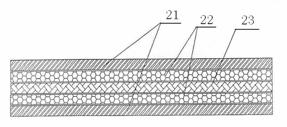 Glass fiber vacuum insulating plate with holes and manufacturing method thereof