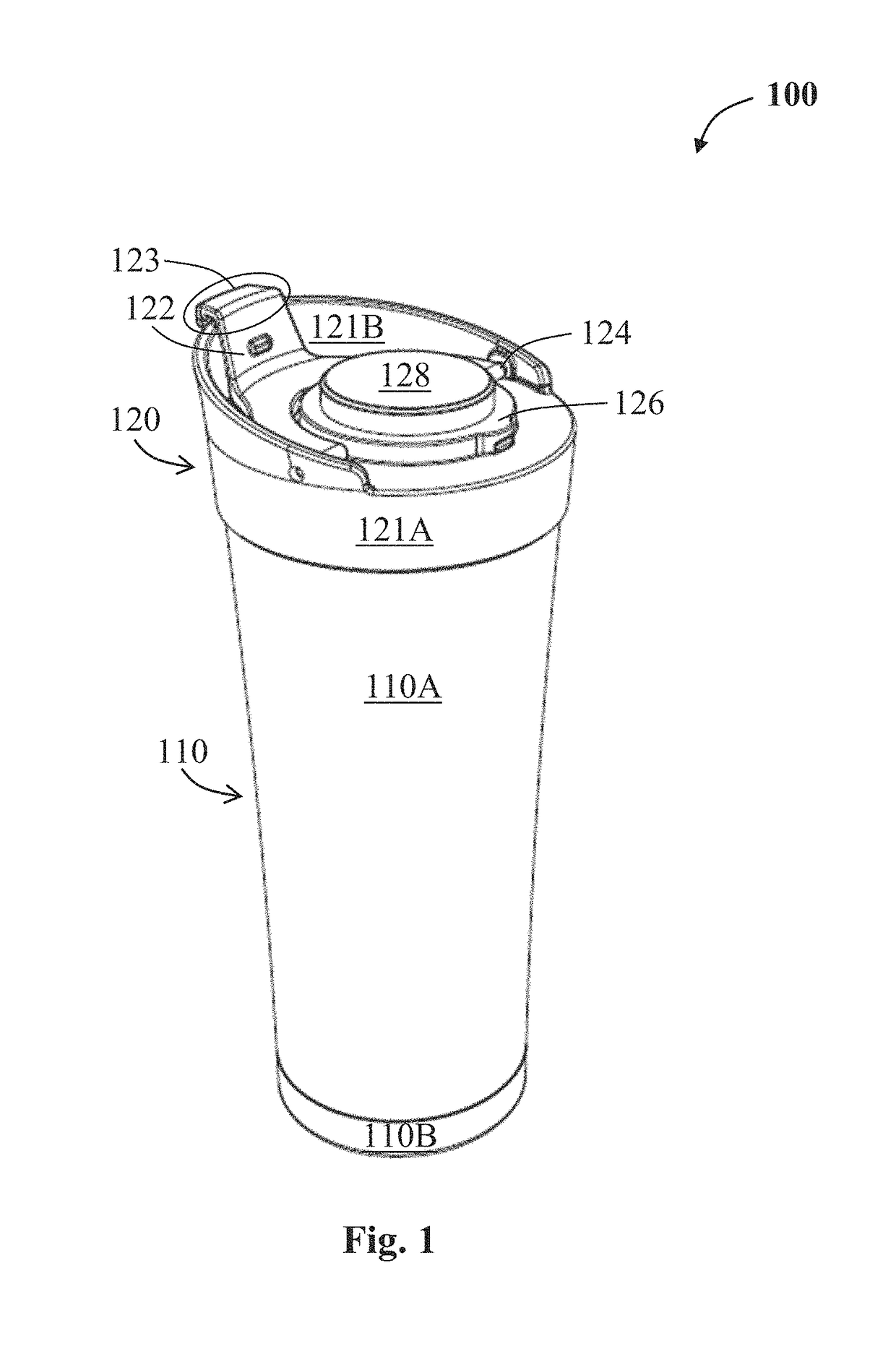 Sealable drinking container with air-extracting mechanism for oxygenation suppression