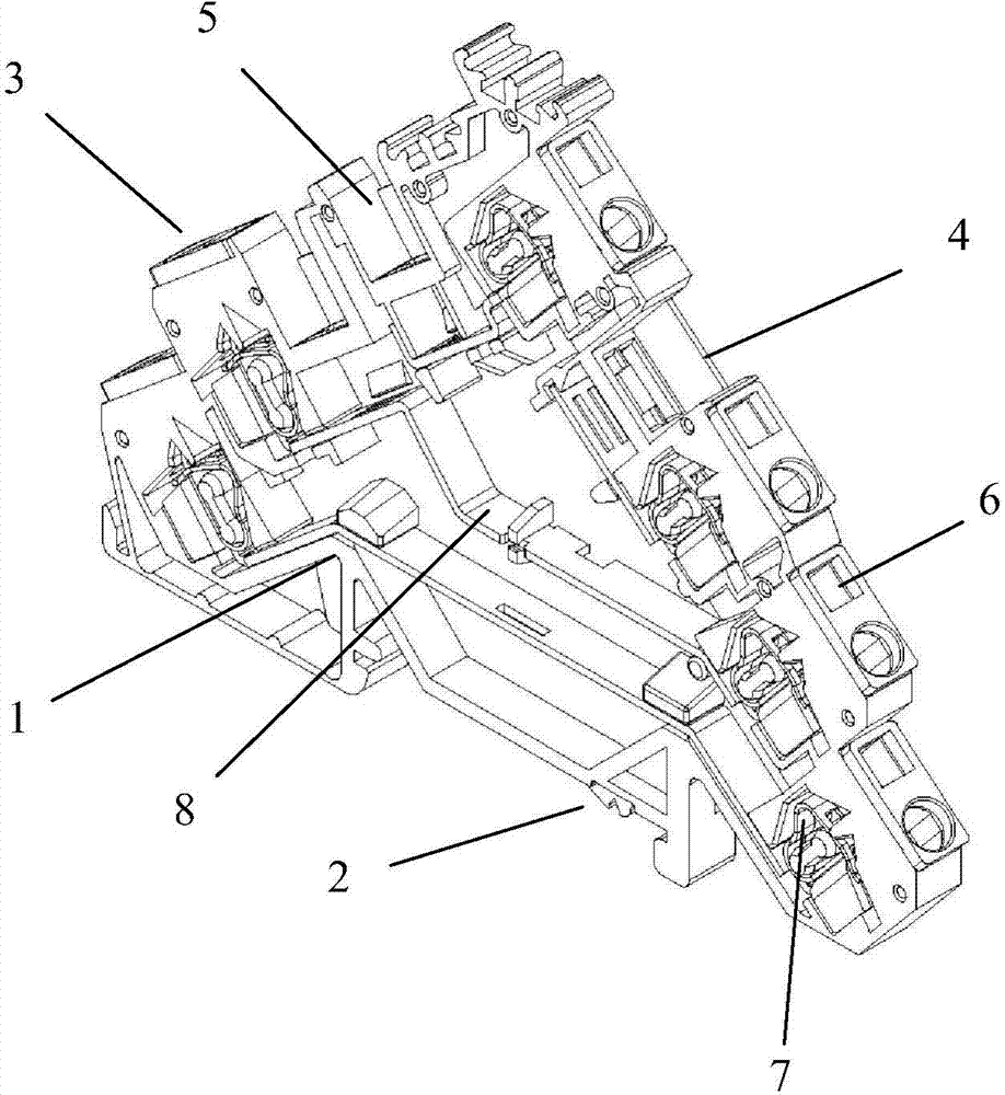 Wiring module for sensor and actuator