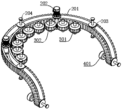 Internally circulating type shoulder and neck massager