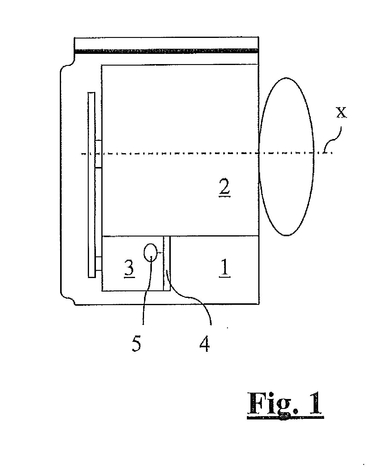 Method for measuring the moment of inertia of a drum of a washing machine and washing machine arranged to implement said method
