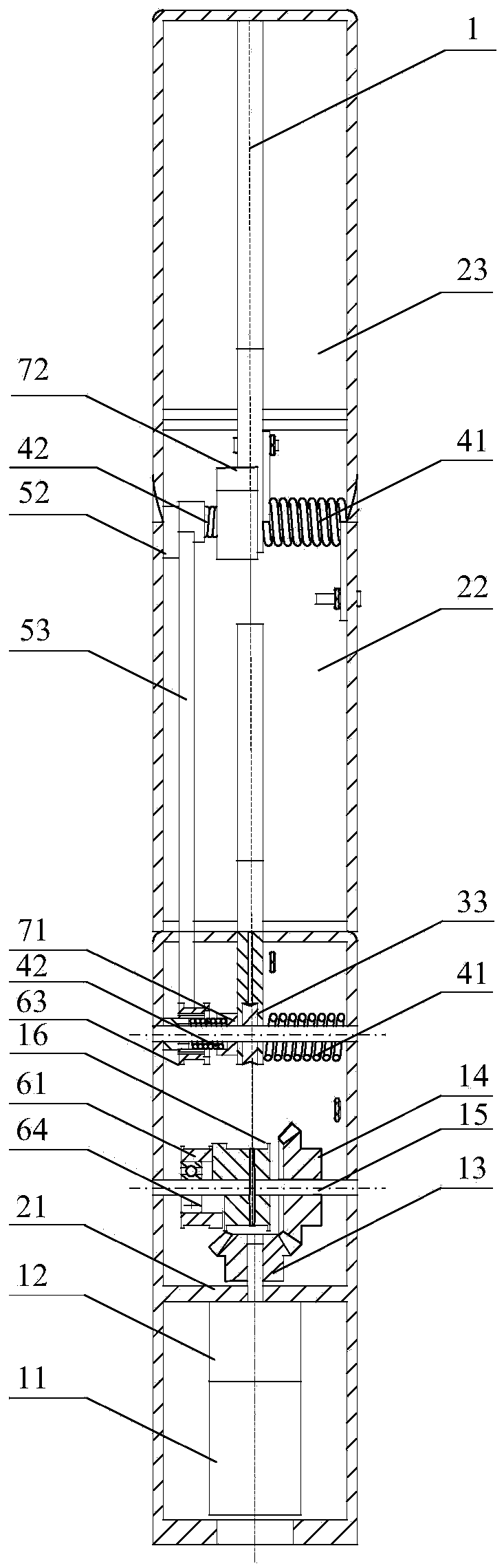 Connecting rod type variable grasping force cooperative self-adaptive finger device
