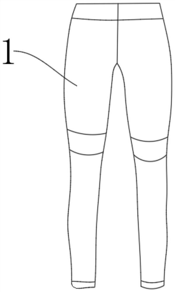 Production and manufacturing method of yoga pants with terahertz fibers