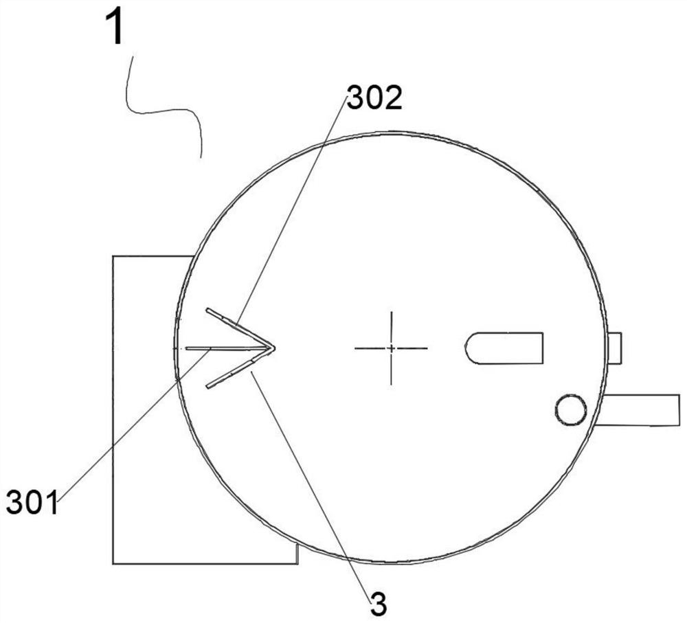 PVA extraction device for PVA-containing wastewater