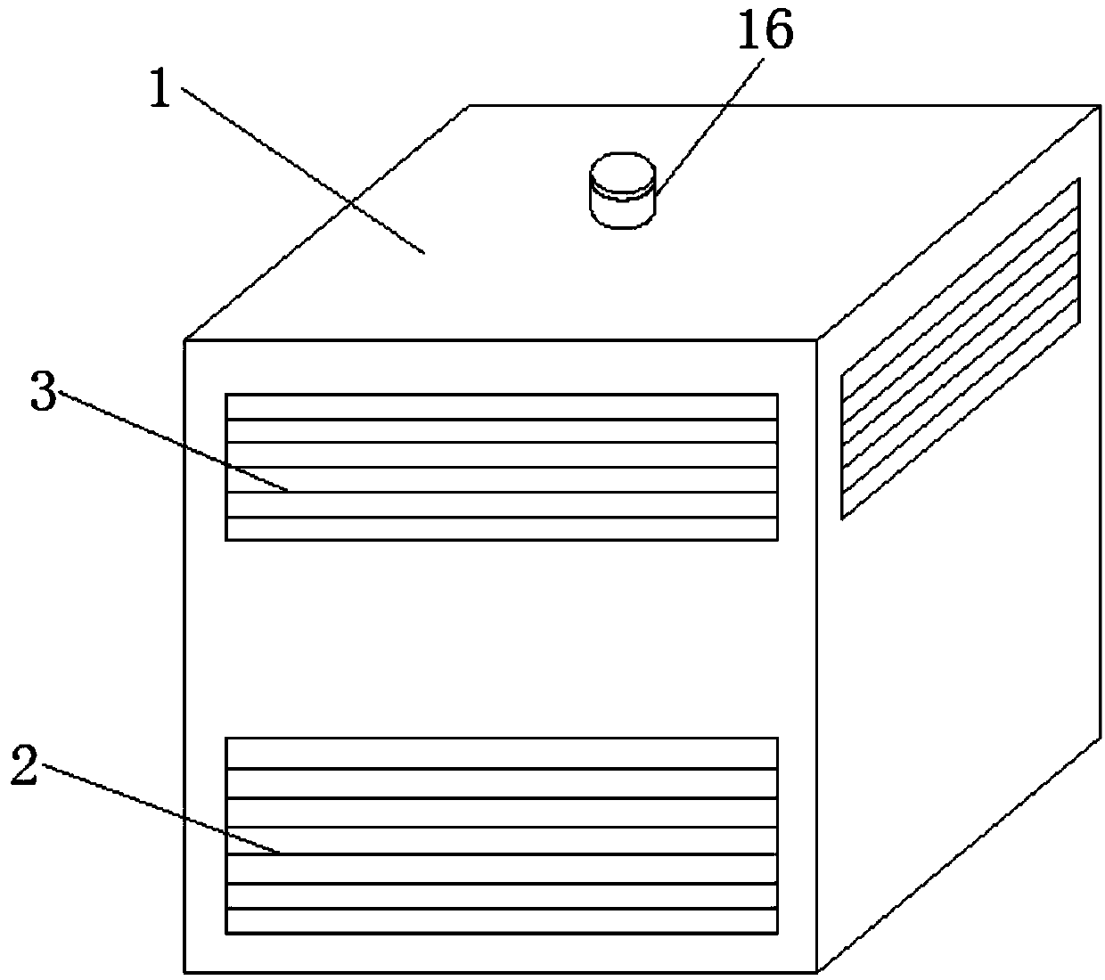 Efficient and environment-friendly household air purification device