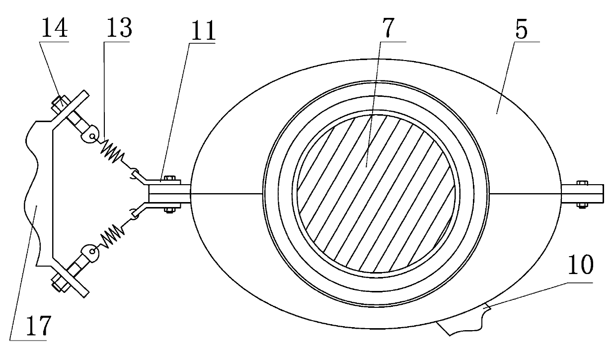 High-speed drive shaft oil-return device