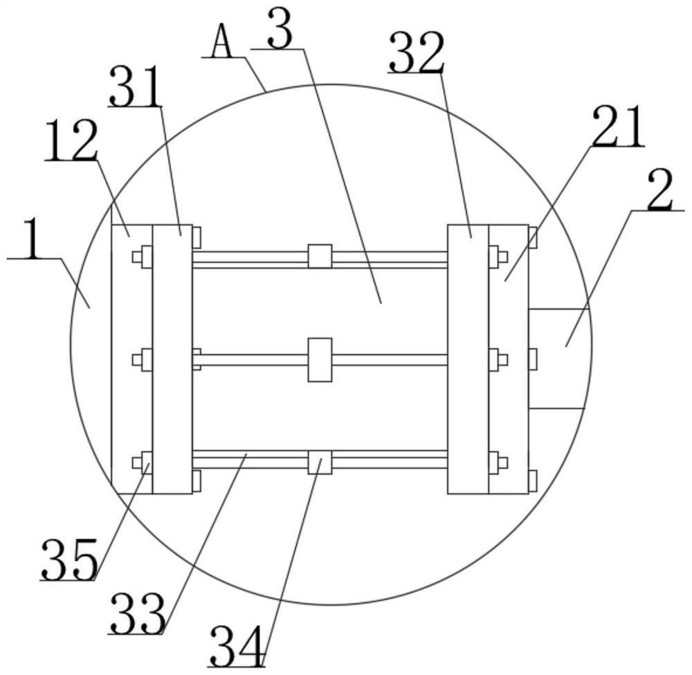 Double-bed gasification furnace using universal expansion joint to connect furnace bottom air inlet pipe and circulating fluidized bed