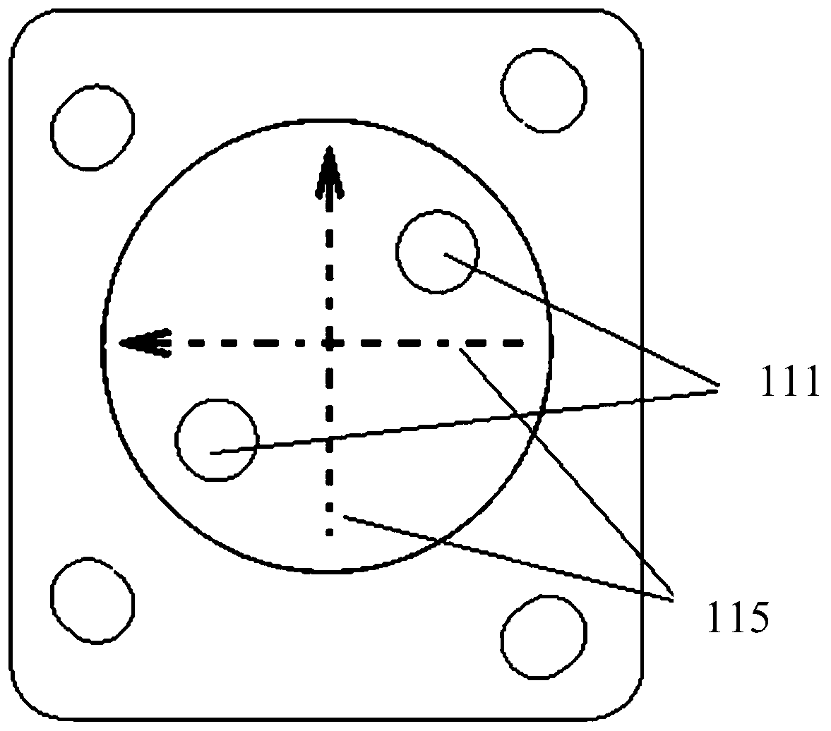 Small hybrid mode filter with two resonant cavities