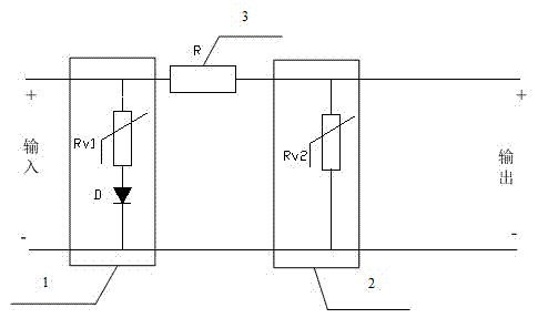 Surge protection circuit for signal circuit