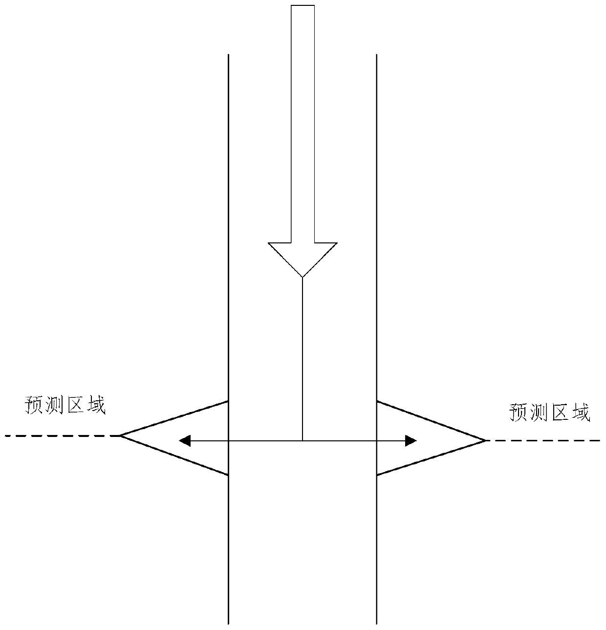 Hydraulic fracturing artificial fracture prediction method, device and equipment and storage medium