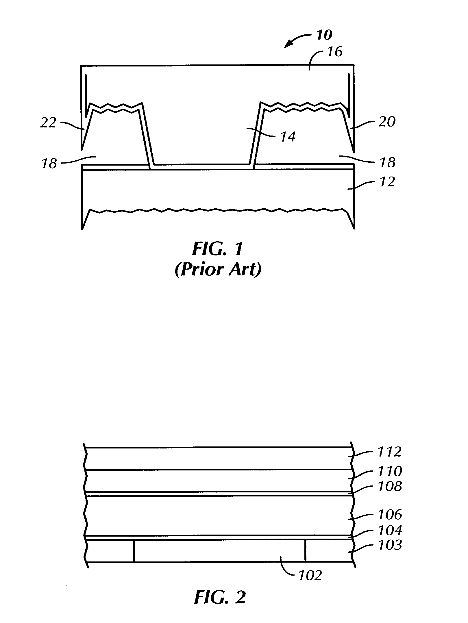 Method of Forming Metal Interconnect Structures in Ultra Low-K Dielectrics