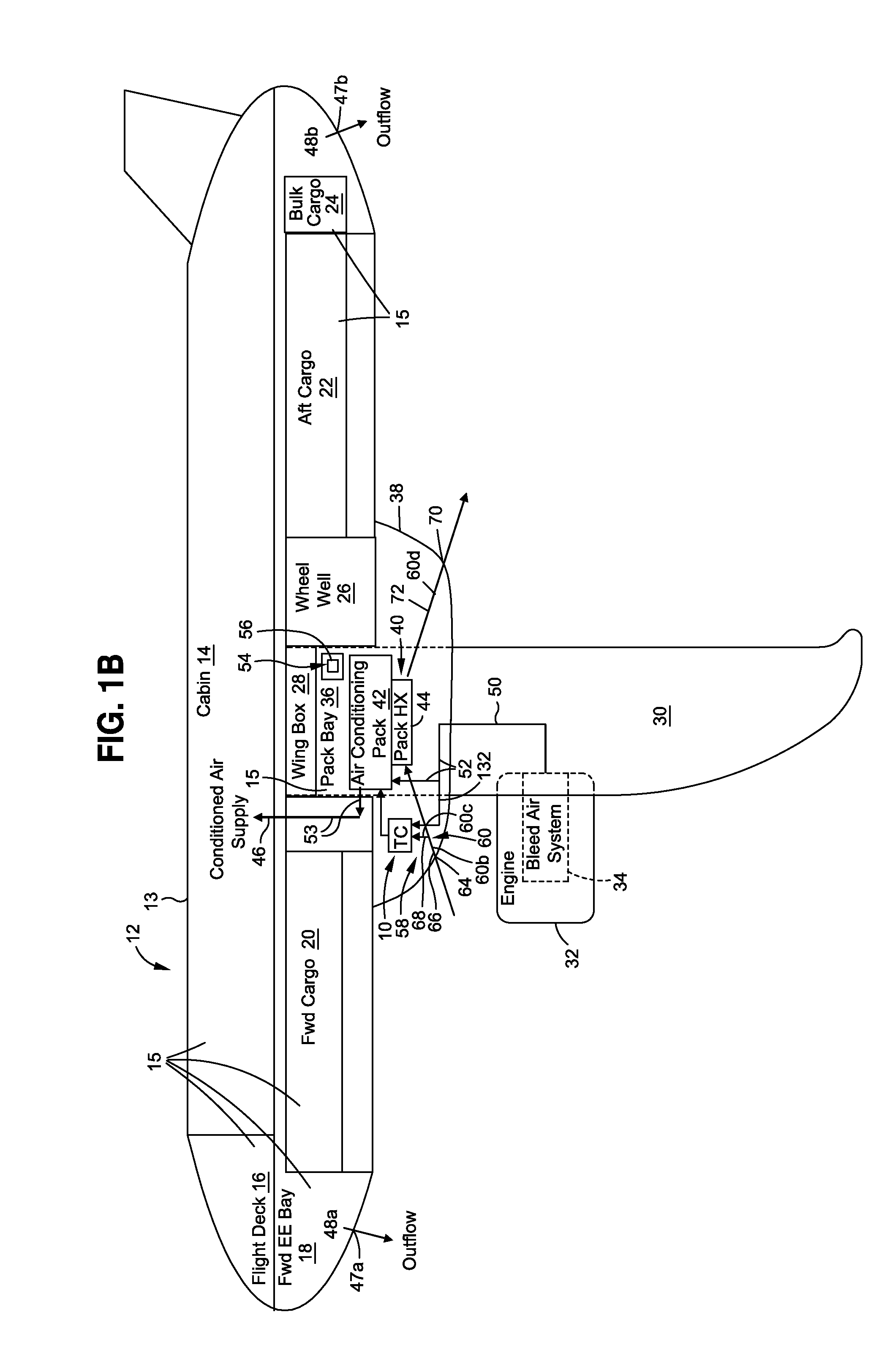 Turbo-Compressor System and Method for Extracting Energy from an Aircraft Engine
