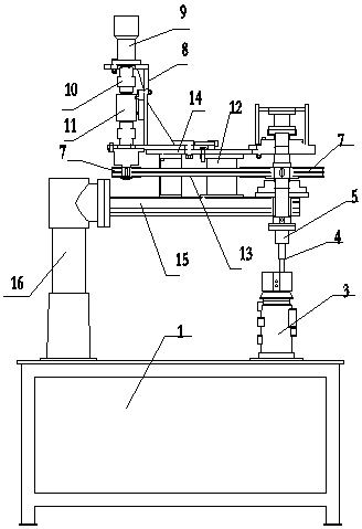 Swivel joint rotary flushing device