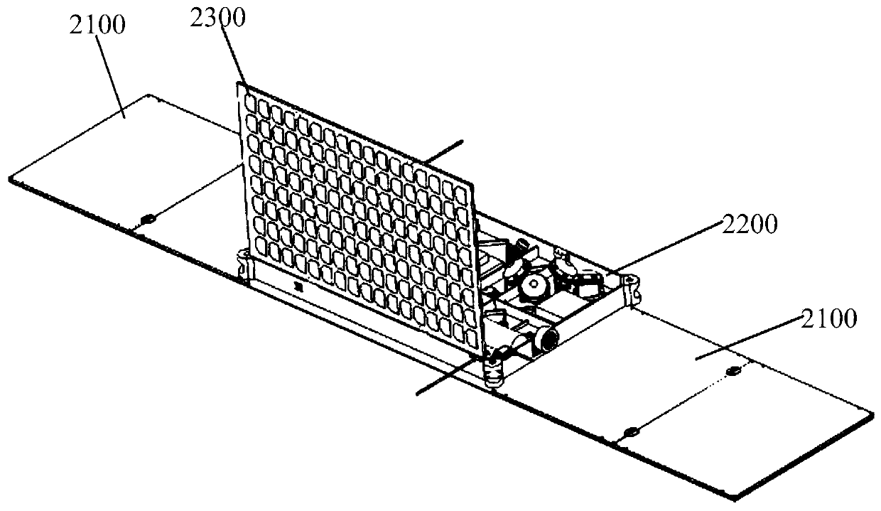 Plate-shaped satellite and launching method thereof