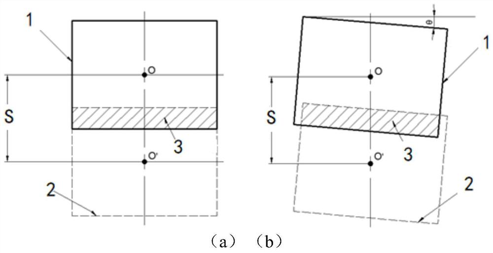 Concrete crack picture splicing and detecting method