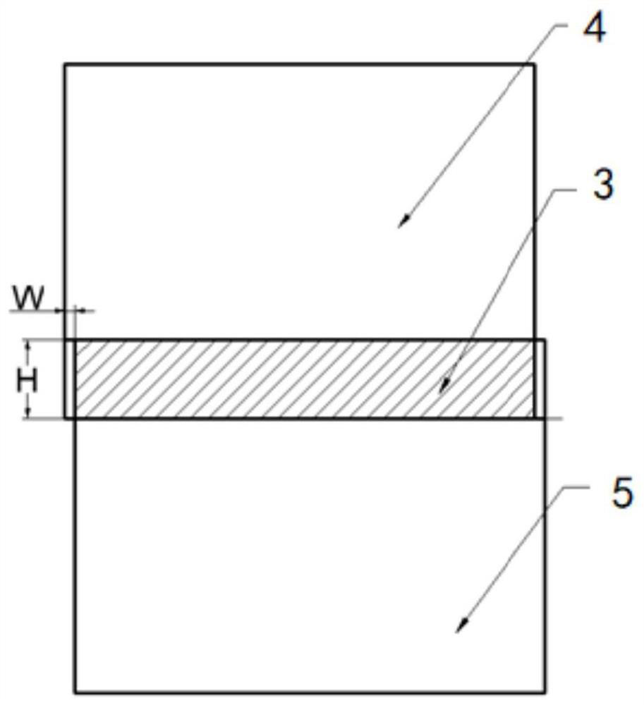 Concrete crack picture splicing and detecting method