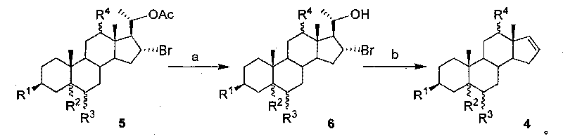 20-hydroxy-16 alpha- bromo-steroid compound, synthesis method and its uses