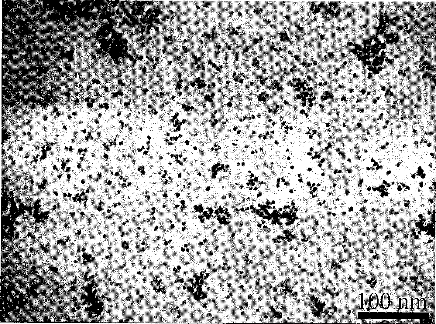 Method for preparing monodisperse flower-shaped gold/platinum hybrid nano particles having different particle diameters