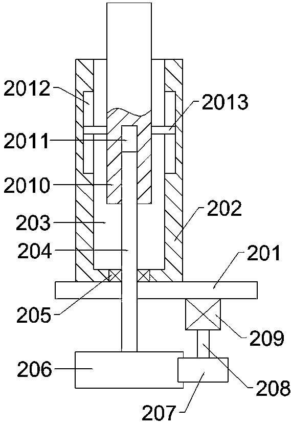 Sewage treatment flocculation equipment based on spraying convection