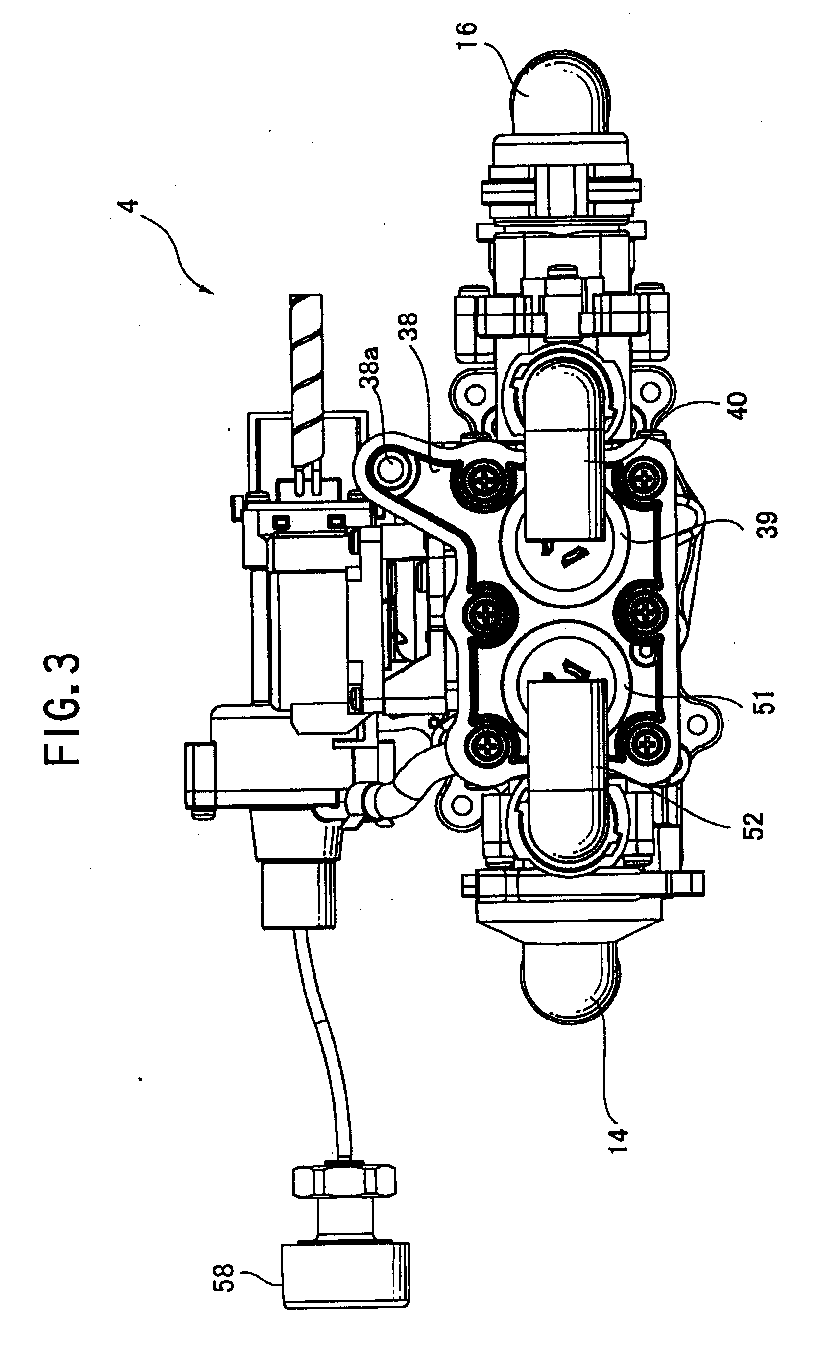 Vacuum breaker, and water-feed valve assembly and water closet provided therewith