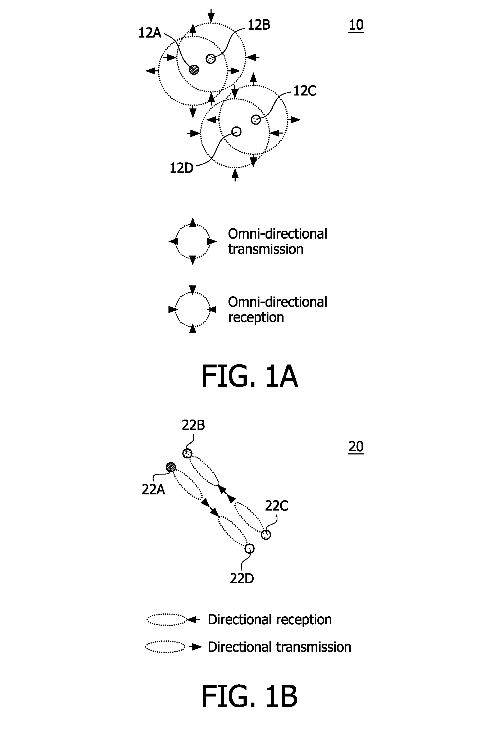 Method and system of communication employing spatial reuse reservation protocol