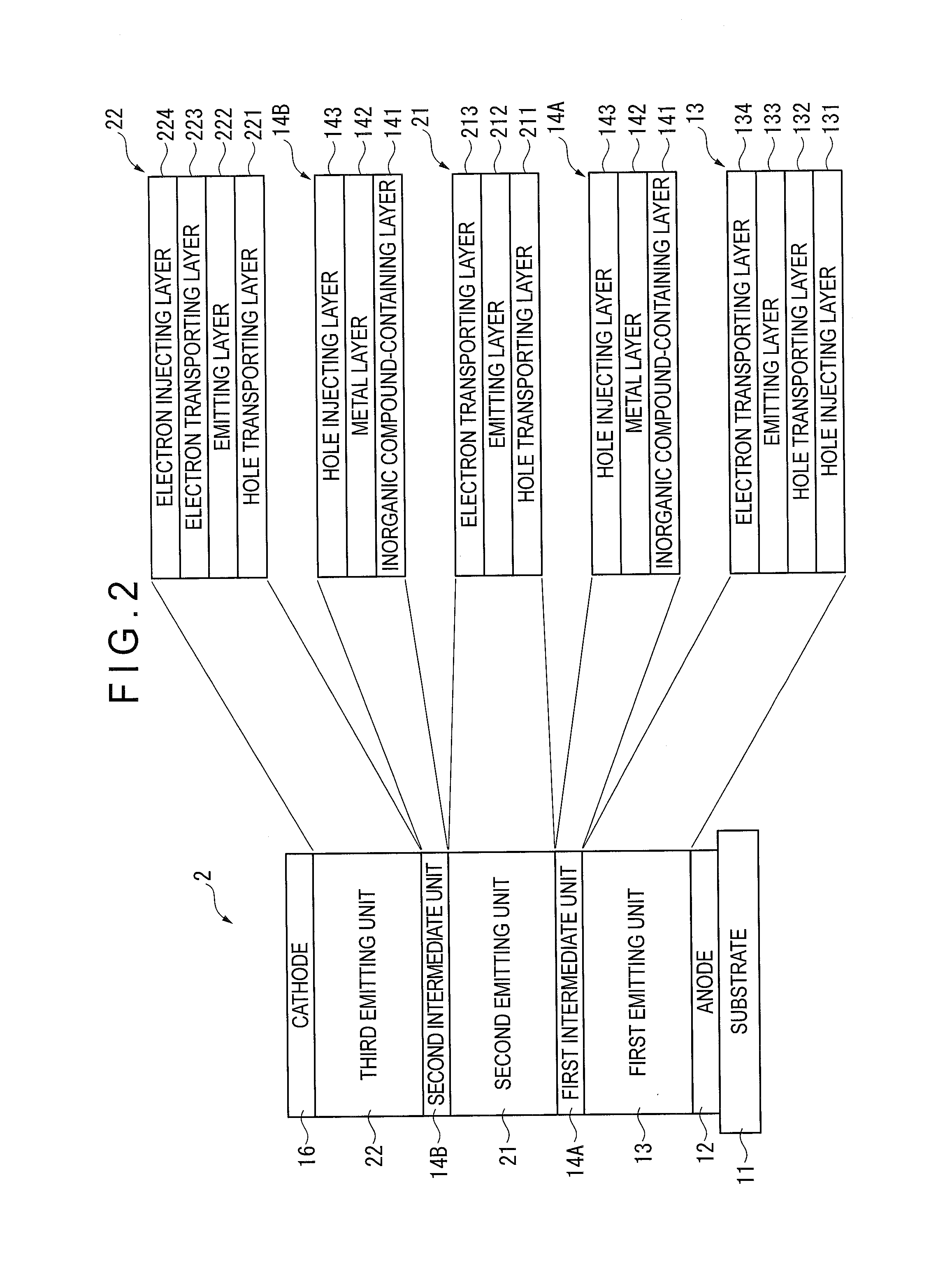 Organic electroluminescent element