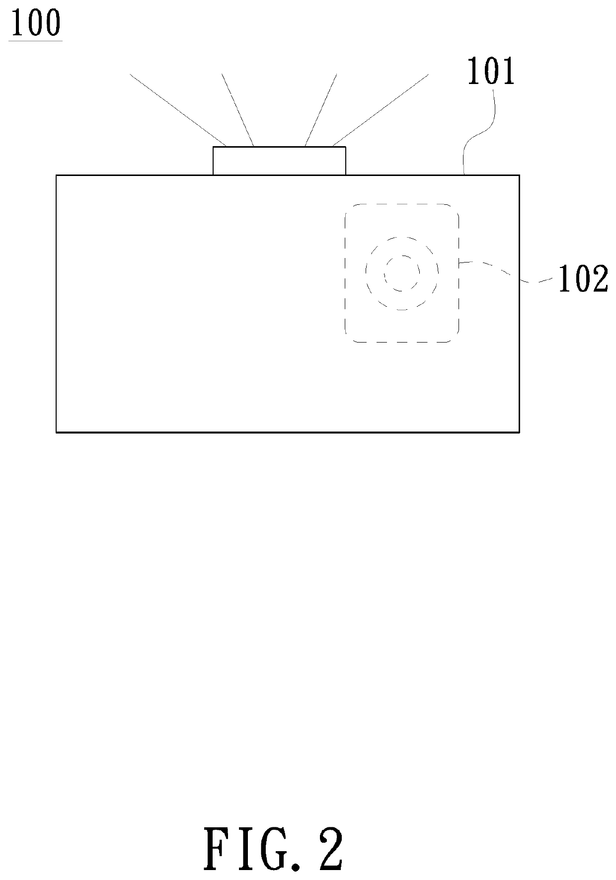 Projection system and wireless charging method of projection system