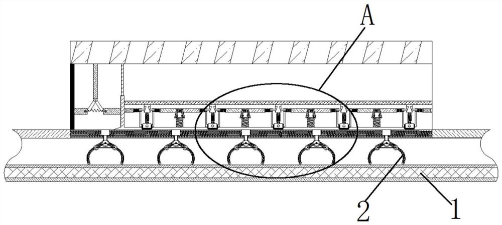 A cable deicing device capable of improving deicing effect