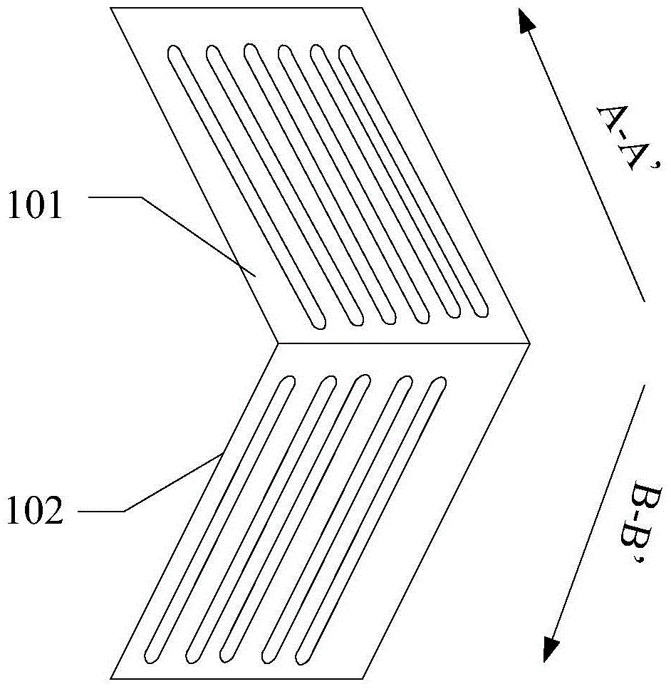 Pixel unit, pixel array structure and display device