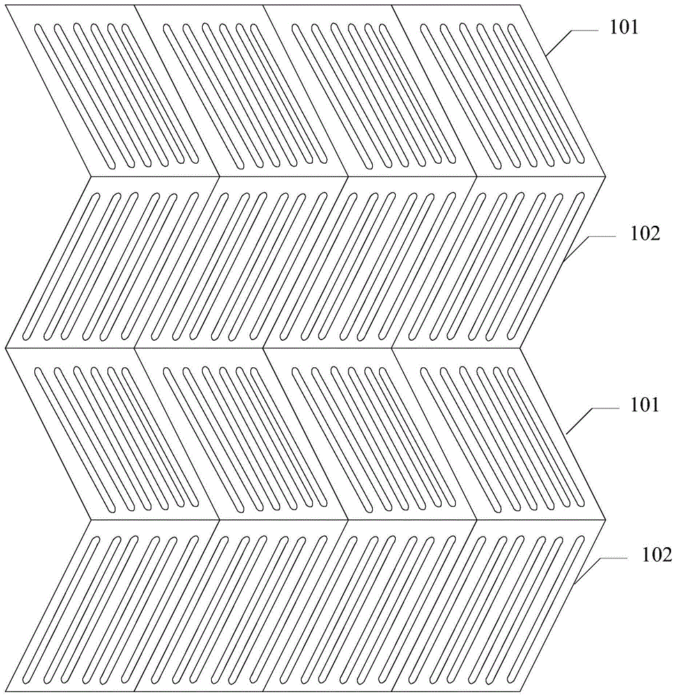 Pixel unit, pixel array structure and display device