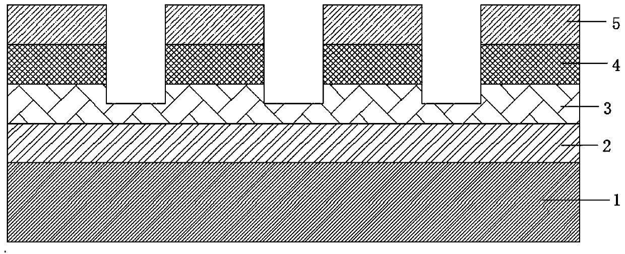 Microarray integrated LED chip and preparation method thereof