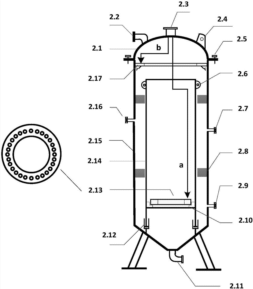 Wet desulphurization wastewater softening system based on air-lifting type circulating reactors and wet desulphurization wastewater softening method based on air-lifting type circulating reactors