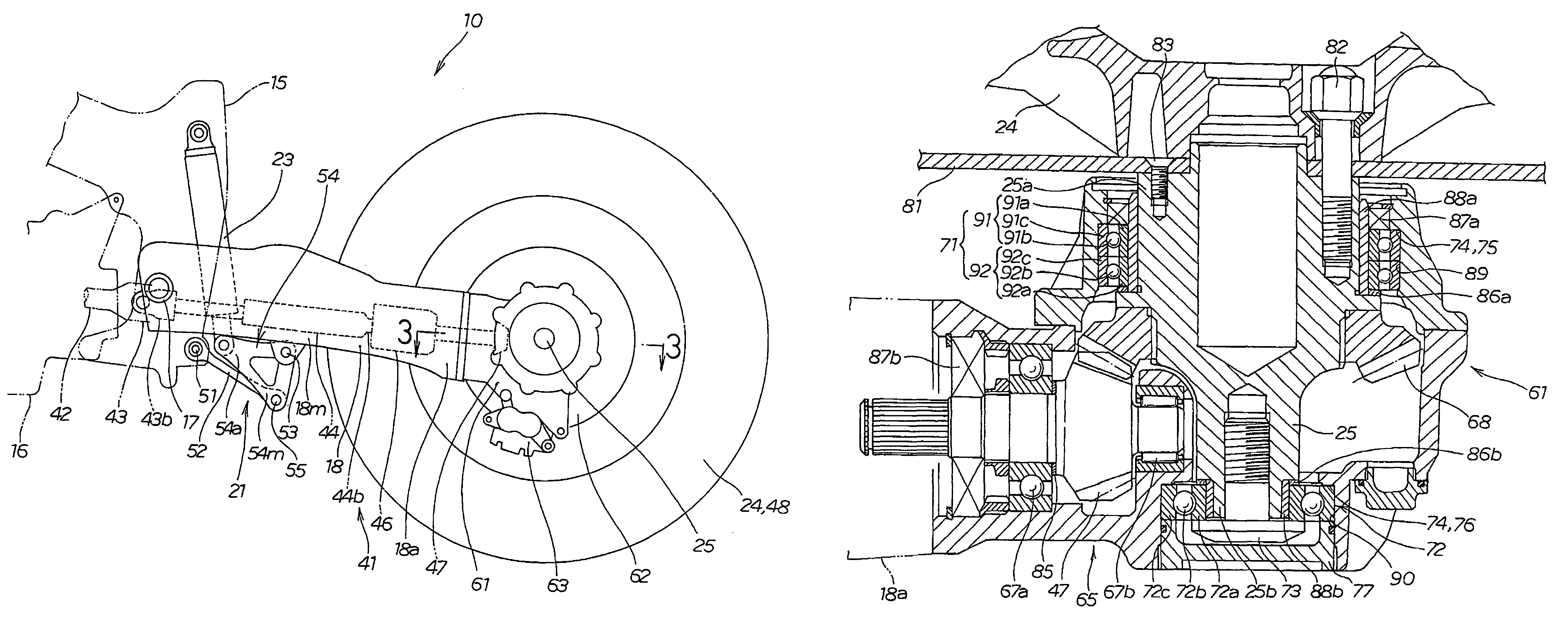 Final gear transmission mechanism for a motorcycle, and motorcycle incorporating same