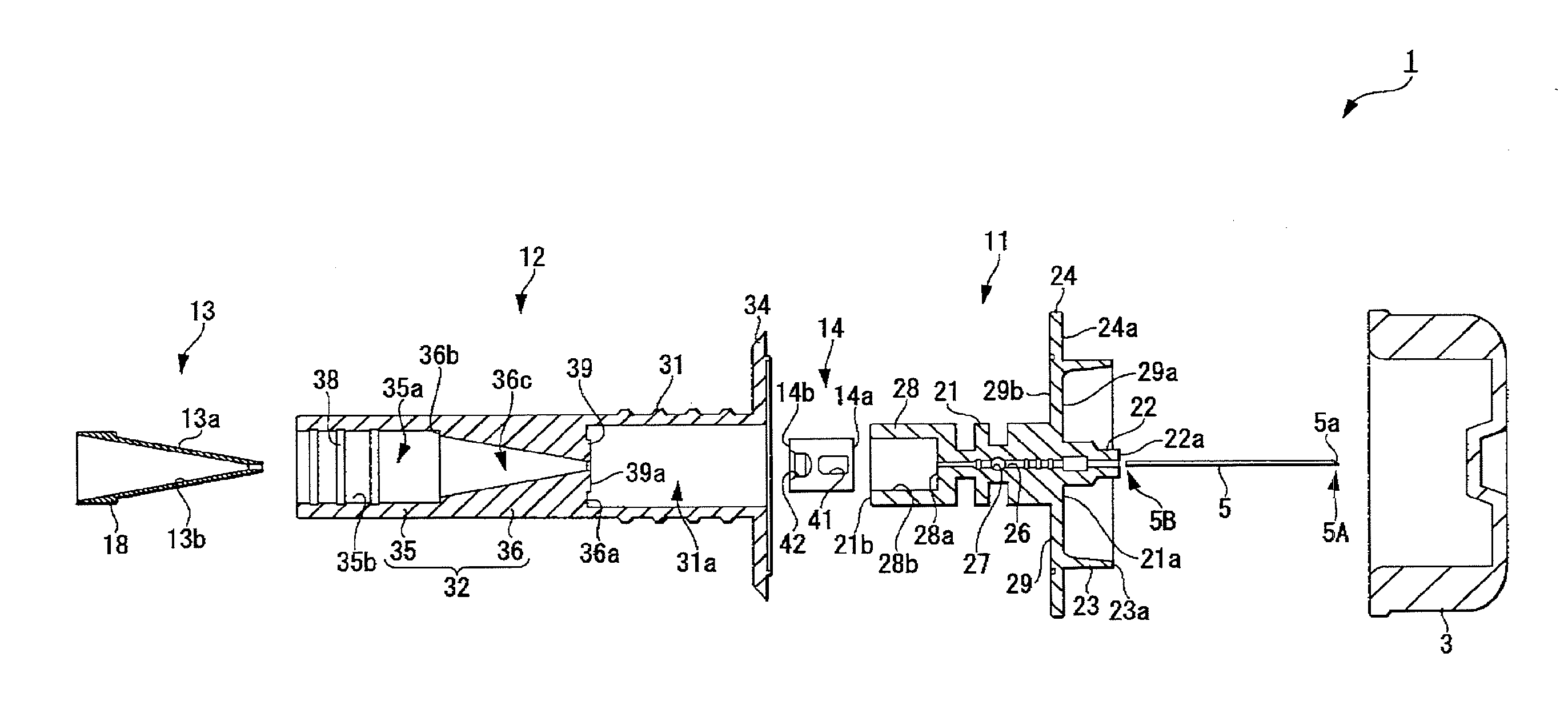 Injection needle assembly and drug injection apparatus