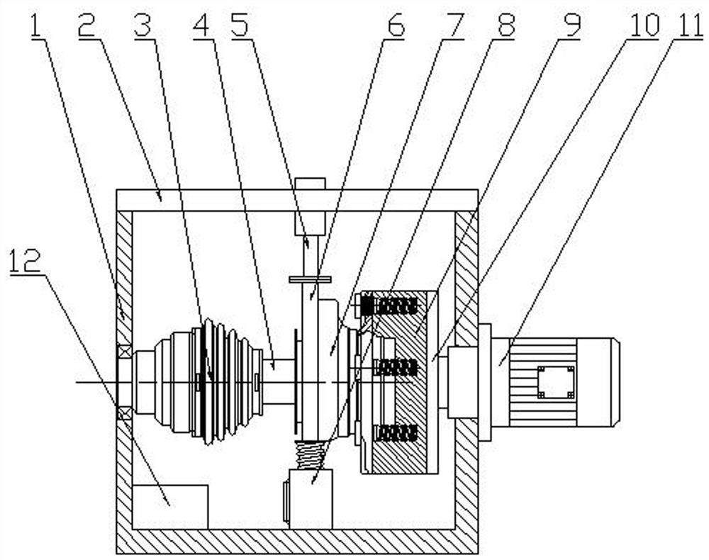 Operation detection method of hub bearing unit