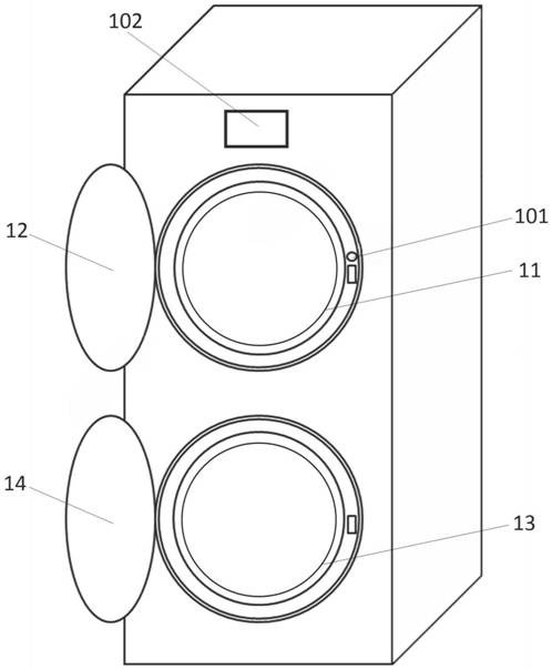 Multi-drum clothes processing equipment and control method thereof