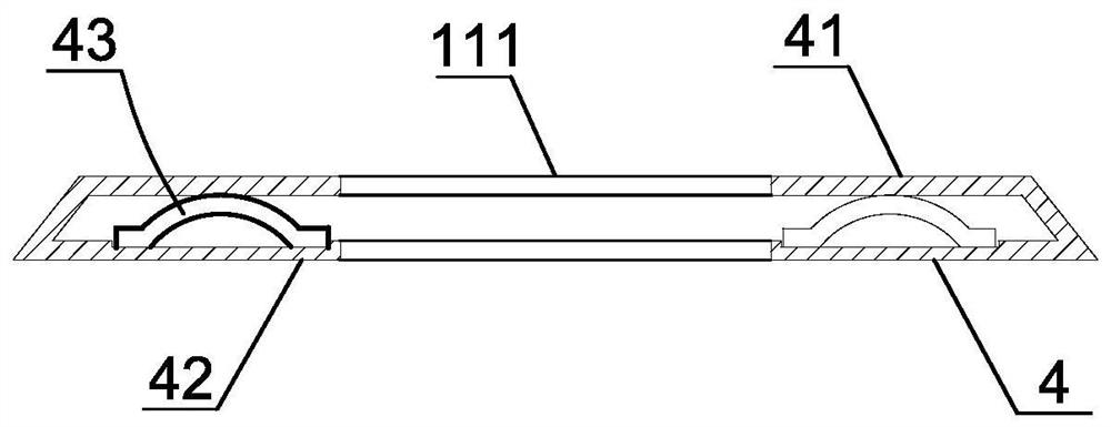 Anti-loose anti-bending automatic compensation fastening bolt structure of large clean energy equipment