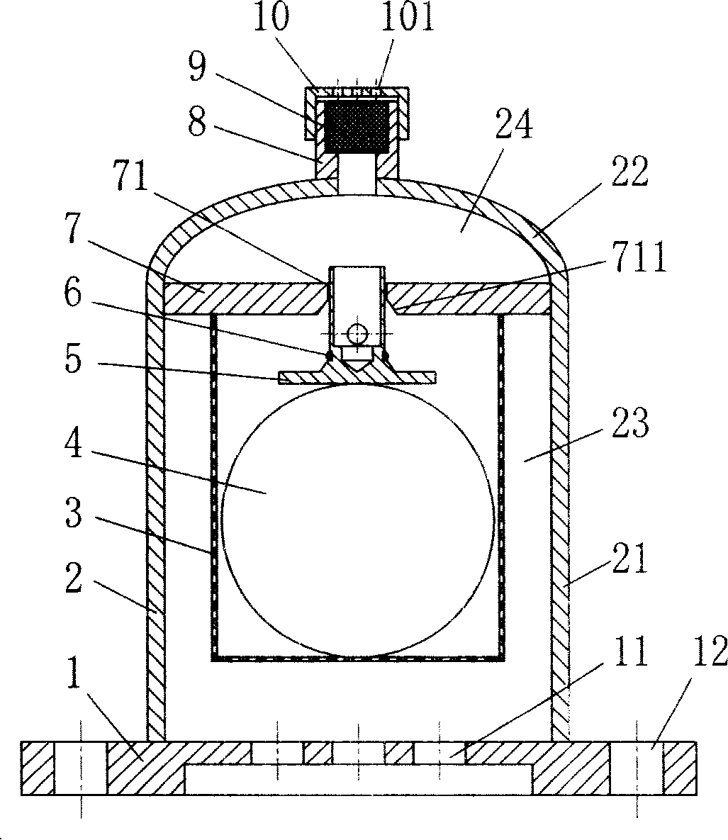 Non negative pressure controller