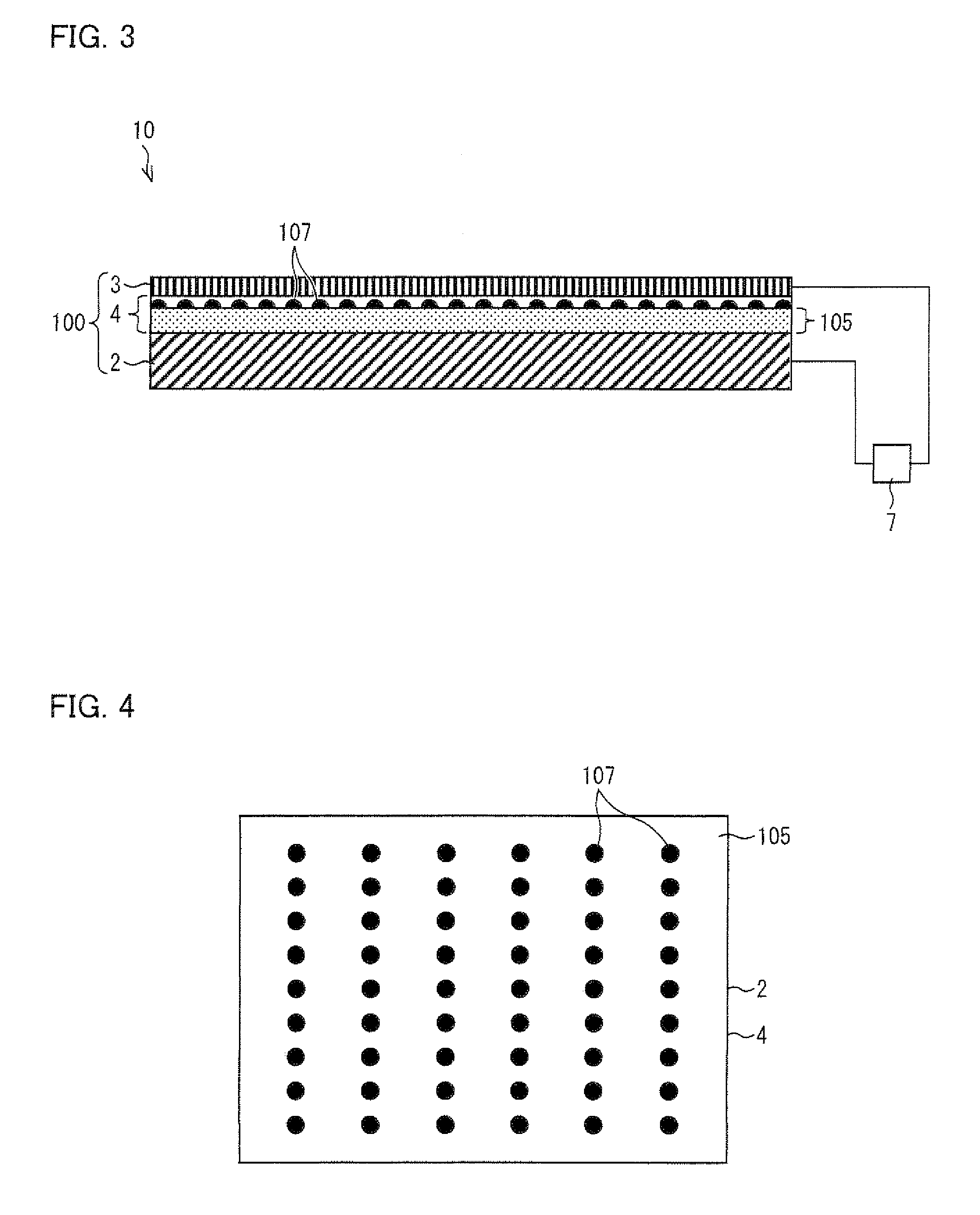 Electron emitting element and method for producing electron emitting element