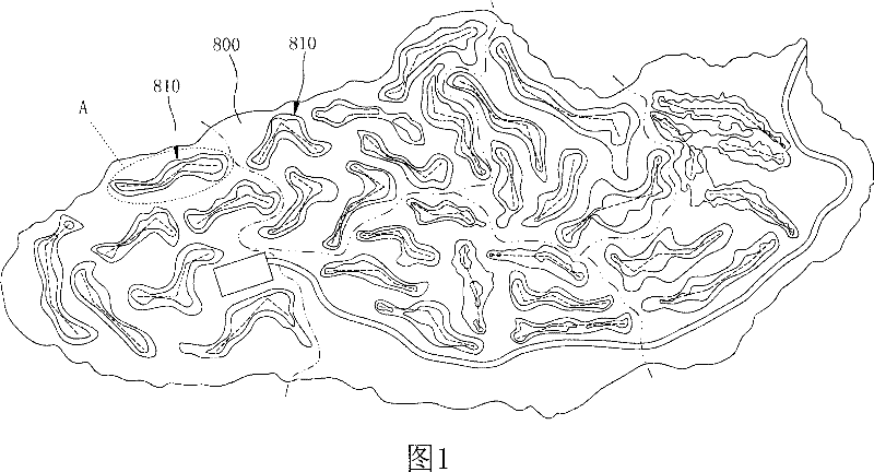 Illumination management system for golf course and control method thereof