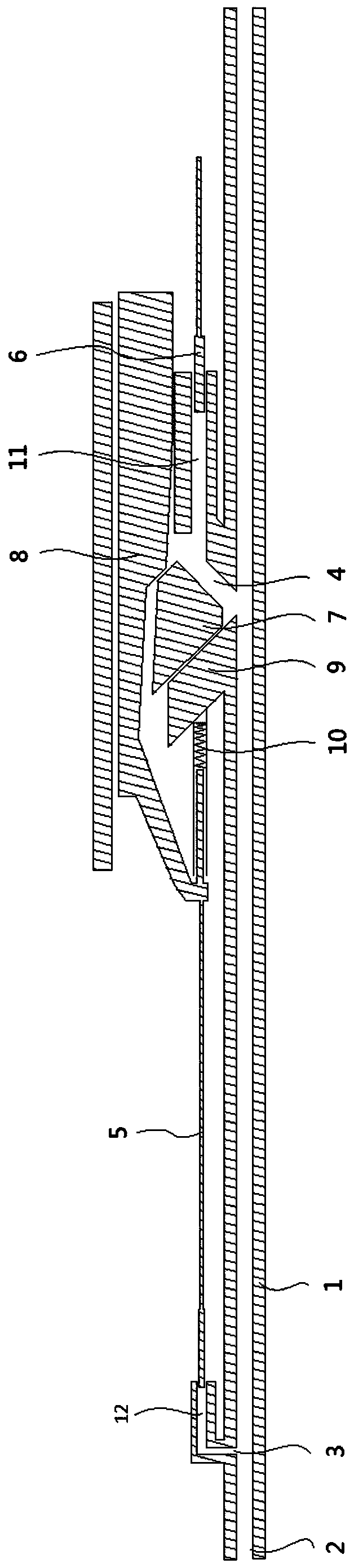 Sensing type air guiding device