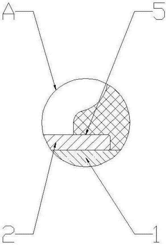 Crimping dual-umbrella or three-umbrella disc-shaped suspension composite insulator string component