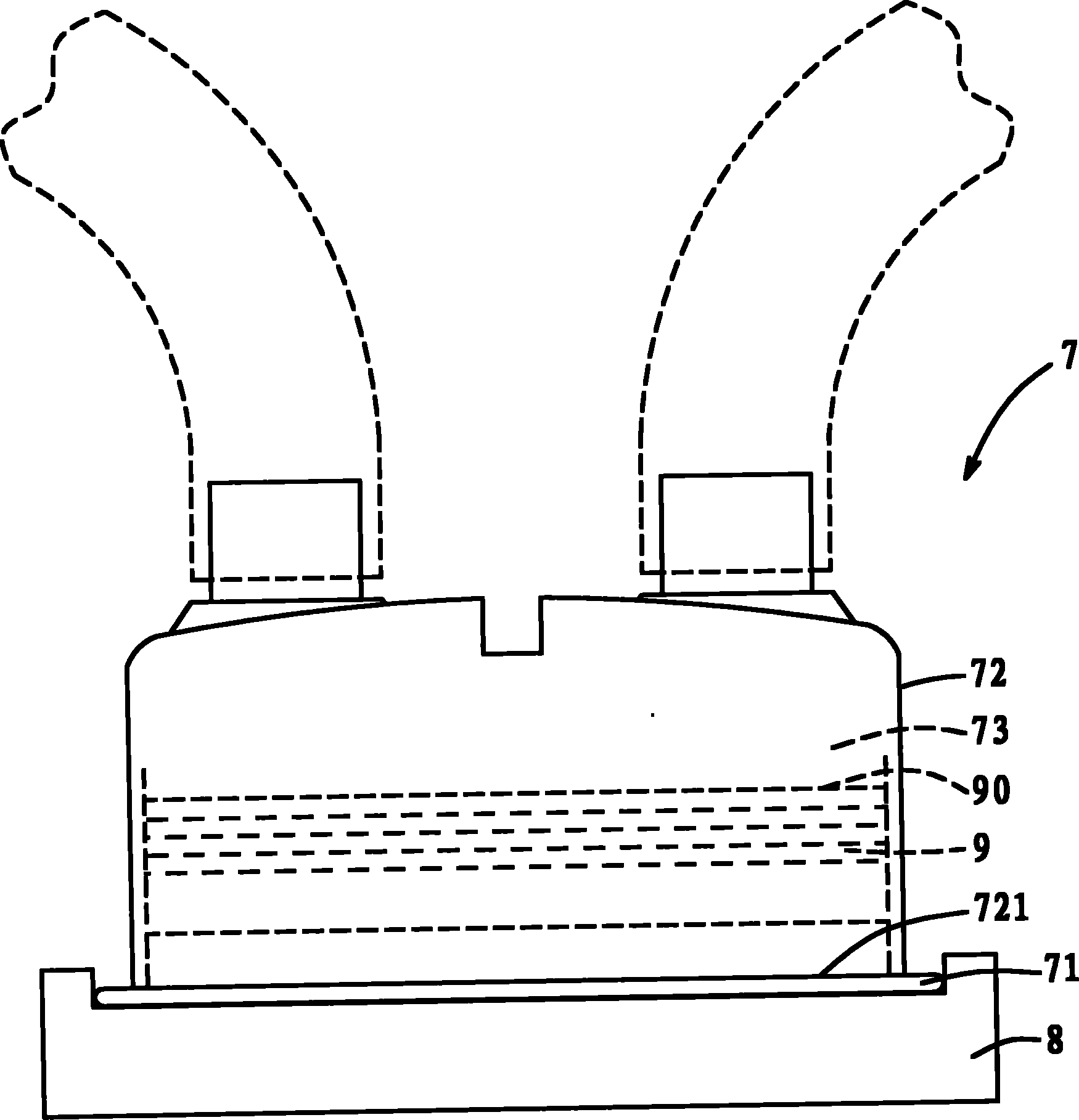 Moisture heating tank