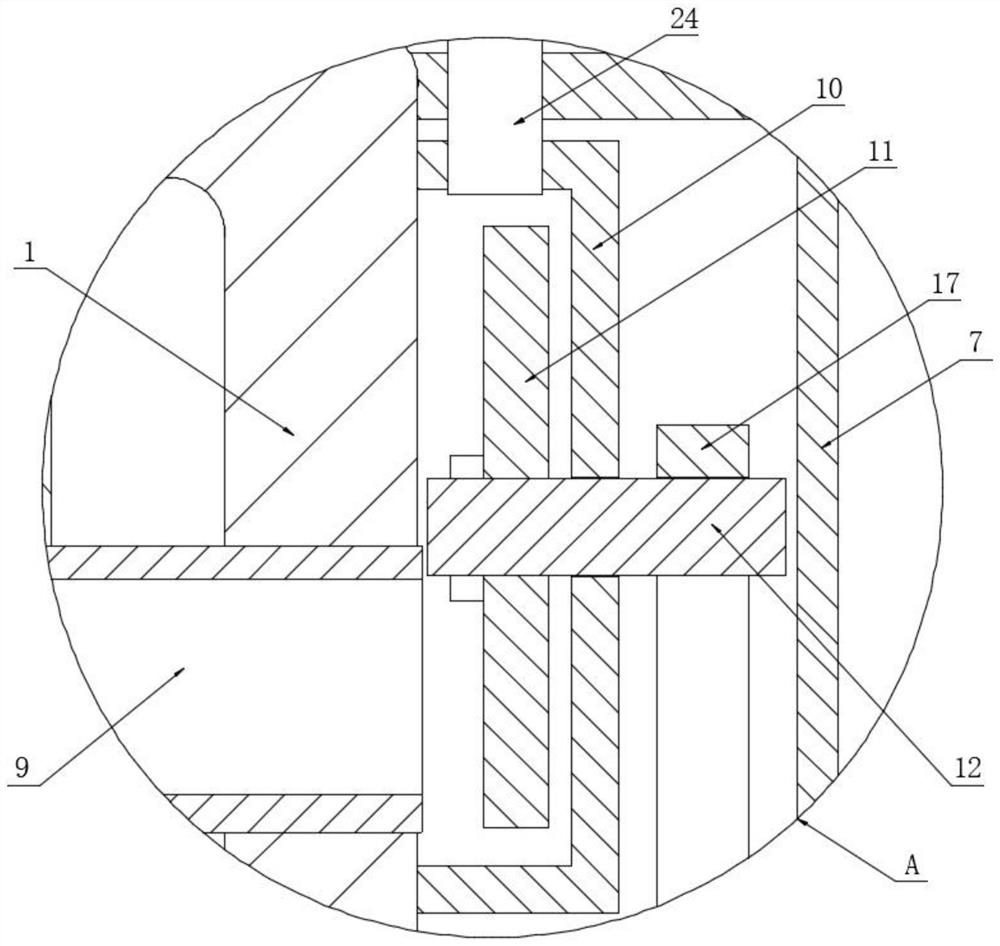 Self-circulation biomass energy mixed combustion pretreatment device