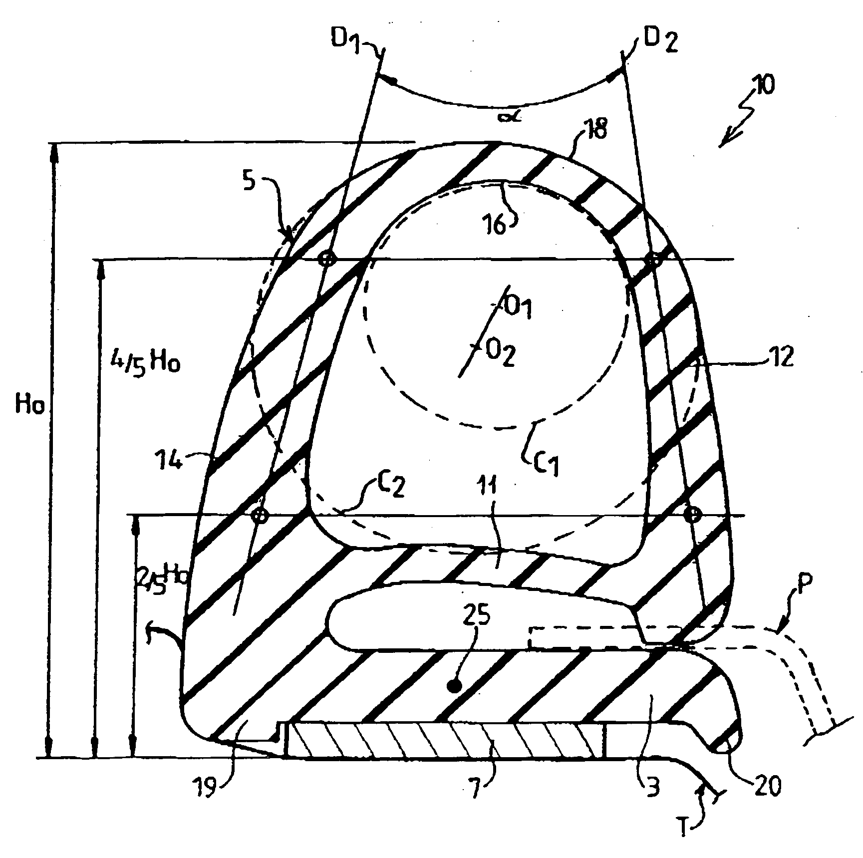 Sealing gasket for mounting on a motor vehicle door that presents at least one corner having a small radius of curvature
